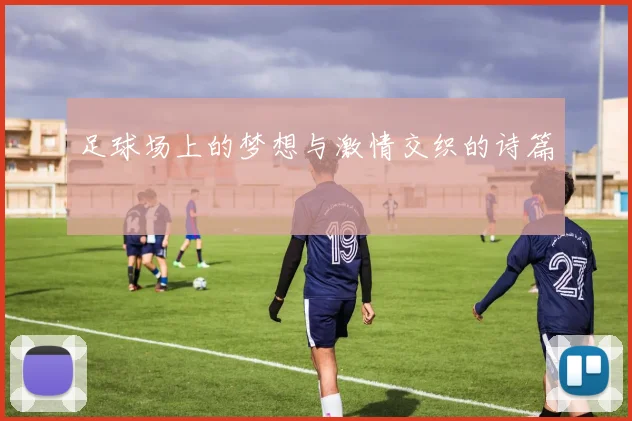 足球场上的梦想与激情交织的诗篇